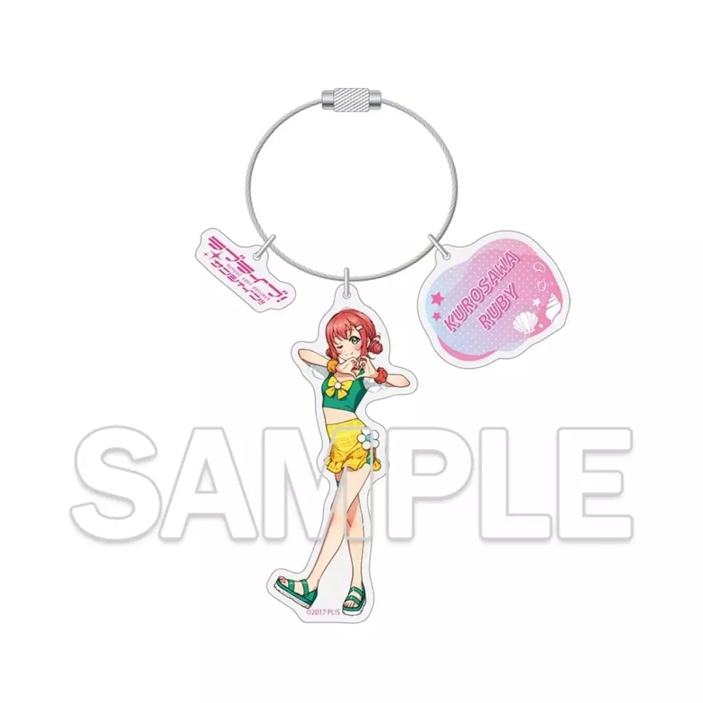 黒澤ルビィ ラブライブ!シリーズ ワイヤーアクリル 「ラブライブ!サンシャイン!!」