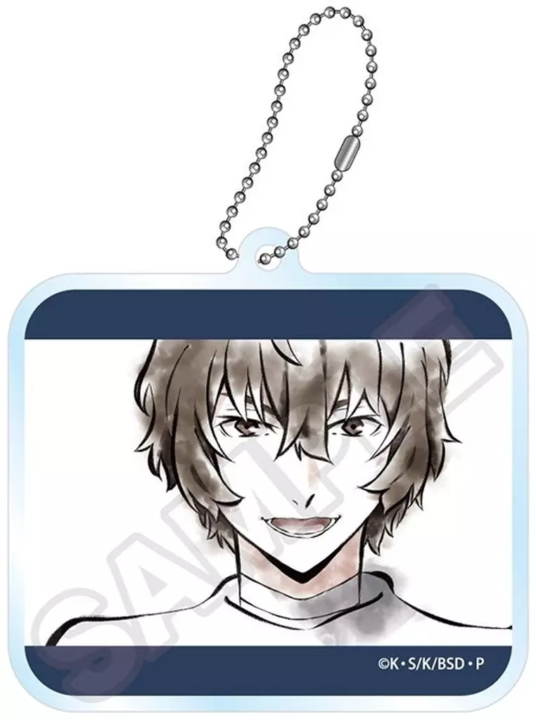 太宰治 水墨画アート アクリル 「文豪ストレイドッグス」