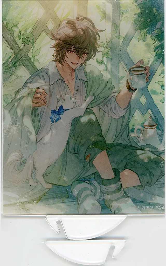 サンダルフォン(GRANBLUE FANTASY-グランブルーファンタジー-) アクリルパネル 「B’s-LOG(ビーズログ) 2025年9月号 ebtenDXパック」 同梱特典_image