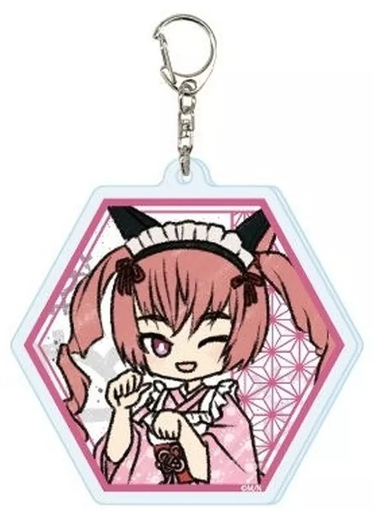 フェイリス・ニャンニャン 「アクリル STEINS;GATE 01.着物ver.グラフアートイラスト」