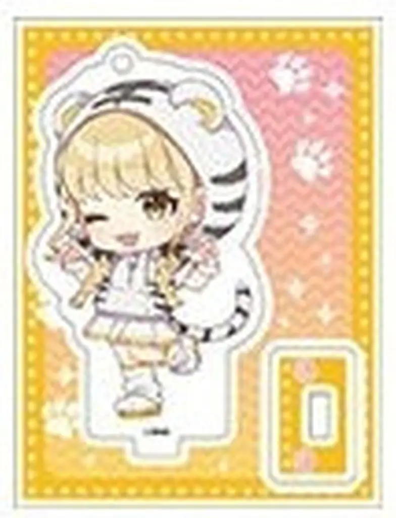 藤田ことね 「学園アイドルマスター×東武動物公園 トレーディングアクリルスタンド ホワイトタイガーver.」