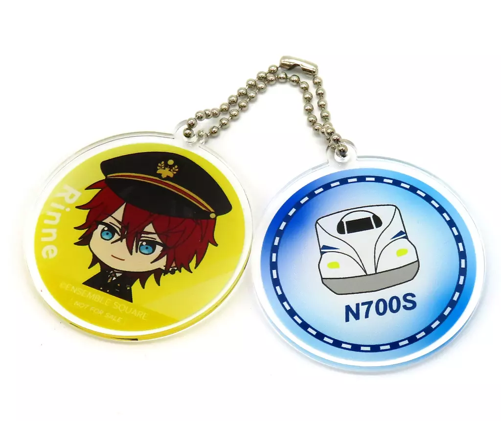 天城燐音＆N700S系 「あんさんぶるスターズ!! JR東海×ENSEMBLE SQUARE イチオシTRIP!!フィナーレin東京 アクリル」 巨大ガチャ景品