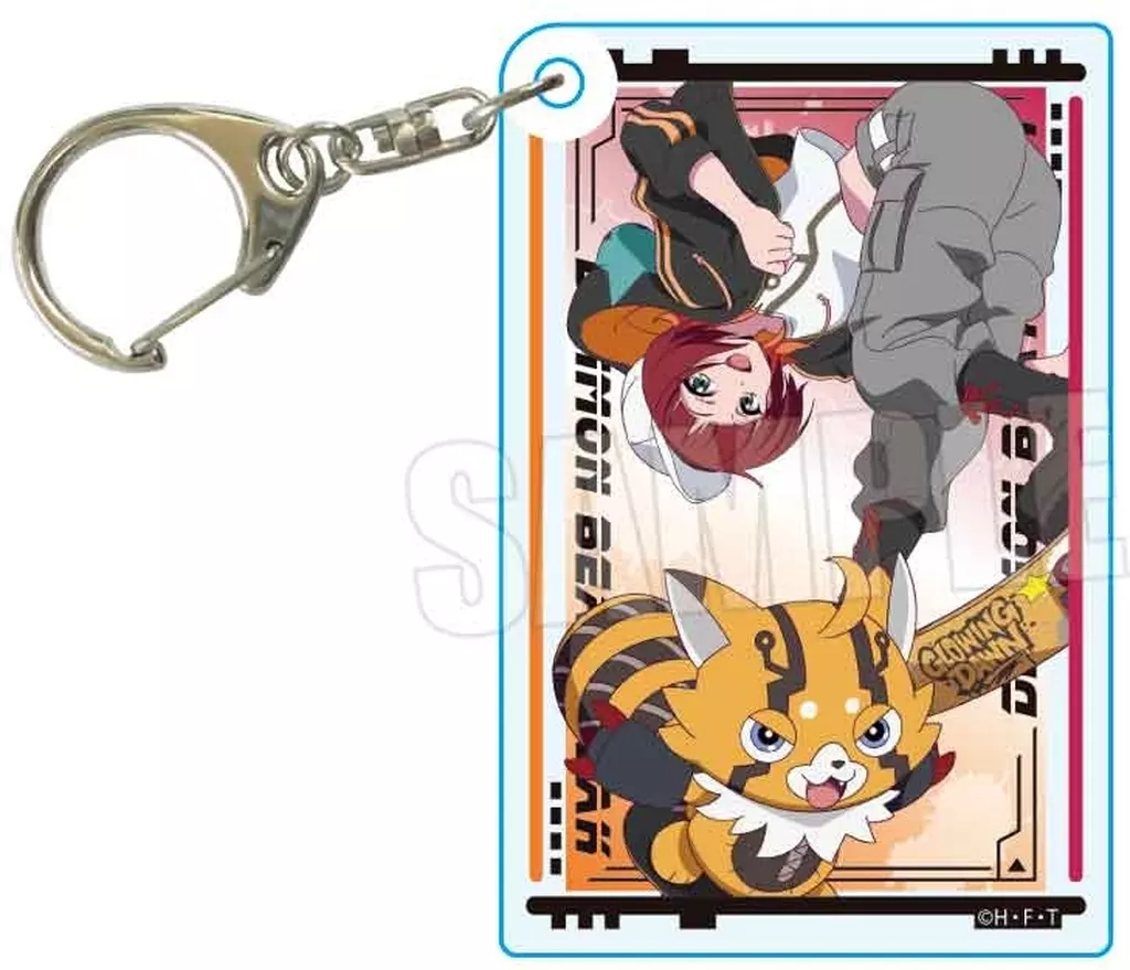 咲夜レーナ＆プリスティモン(Skater ver.) アクリル 「DIGIMON BEATBREAK」
