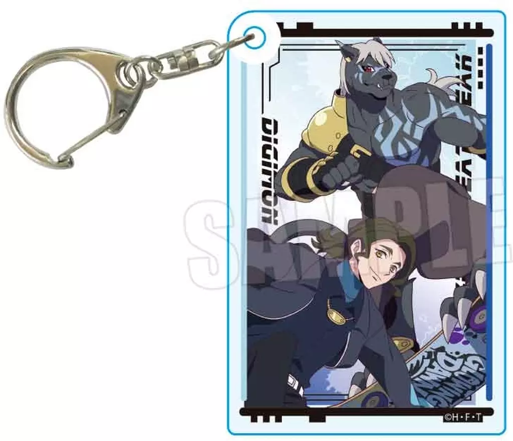 沢城キョウ＆ムラサメモン(Skater ver.) アクリル 「DIGIMON BEATBREAK」