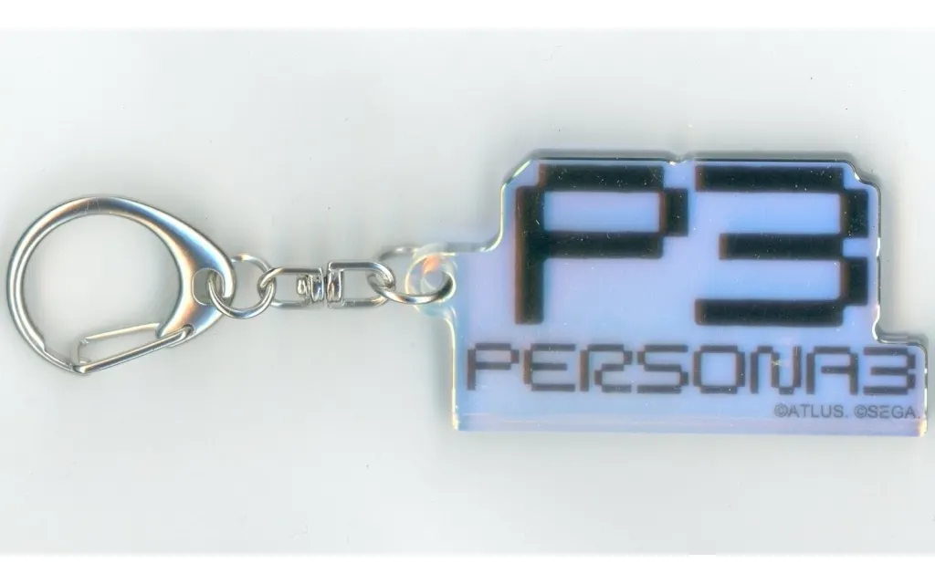 ペルソナ3 「ペルソナシリーズ 30周年記念 P30th タイトルロゴアクリル」