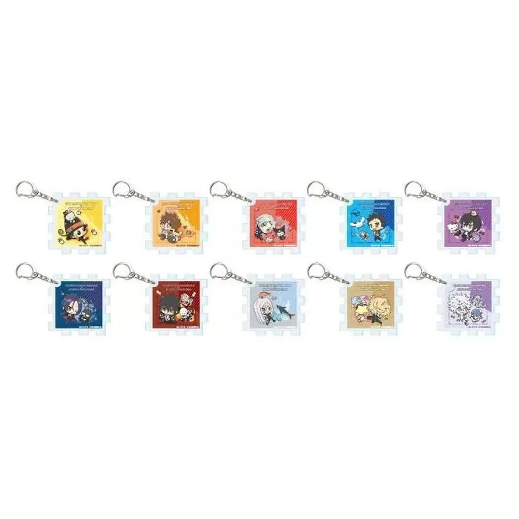 全10種セット 「家庭教師ヒットマンREBORN!×サンリオキャラクターズ アクリルキューブ 01.コラボイラスト」