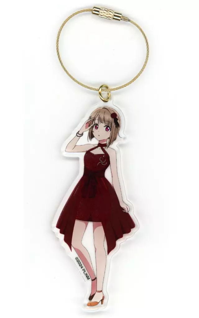 中須かすみ 箔入りアクリル ルミナスガーネットver. 「ラブライブ!シリーズ15周年記念 ラブライブ!POP UP STORE」