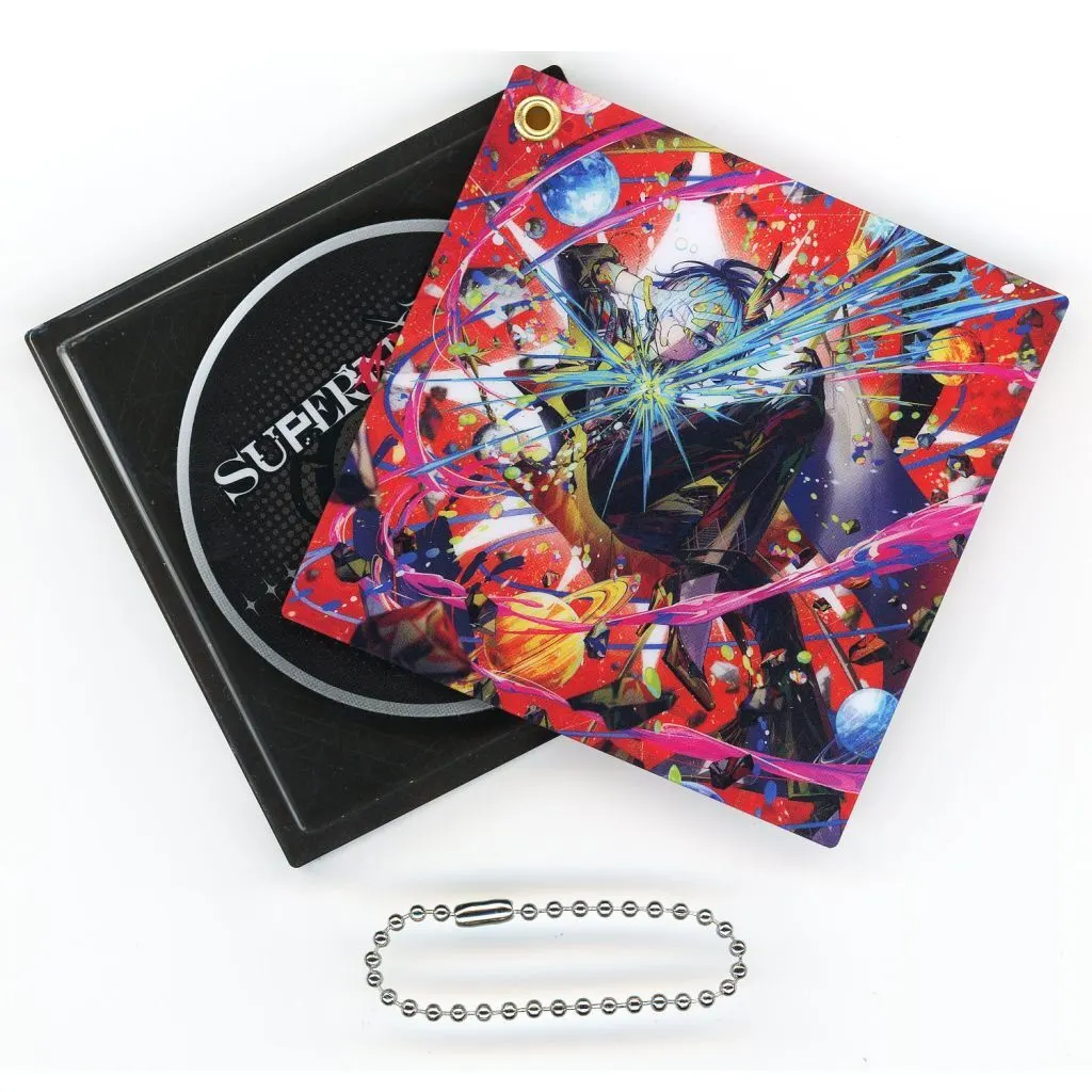 星街すいせい CD Jacket-style Acrylic Keychain(アクリルキーチェーン) 「バーチャルYouTuber ホロライブ 星街すいせい Hoshimachi Suisei Live “SuperNova： REBOOT”」