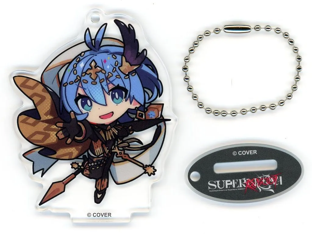 星街すいせい(Nova Outfit) Acrylic Keychain(アクリルキーチェーン) 「バーチャルYouTuber ホロライブ 星街すいせい Hoshimachi Suisei Live “SuperNova： REBOOT”」