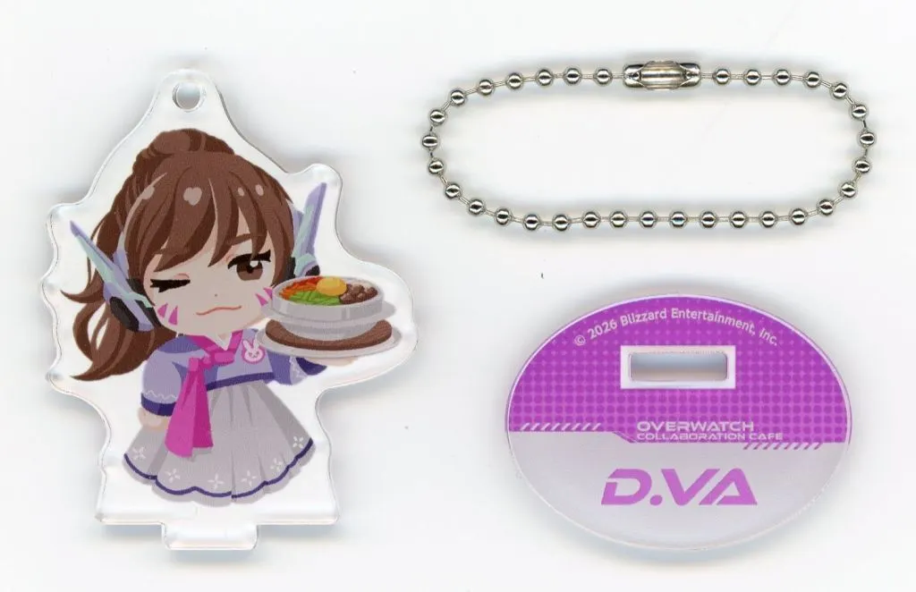 D.Va(ミニキャラ) 「オーバーウォッチ2×eSPORTS CAFE AIM＆DiCE アクリルスタンド」