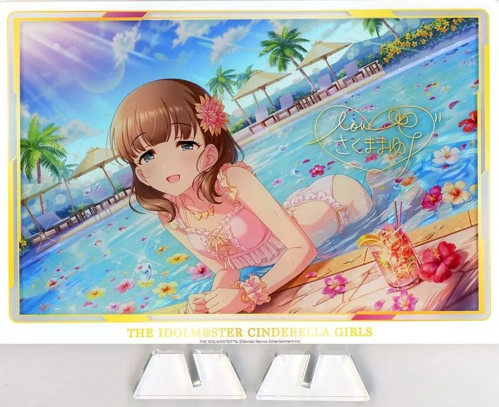 佐久間まゆ(スプラッシュ・マイ・ラブ!) アクリルボード 「アイドルマスター シンデレラガールズ」 アイドルマスターオフィシャルショップ くじM＠STER A賞