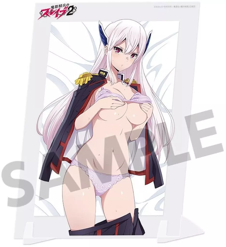 B.羽前京香 描き下ろし ビジュアルアクリルプレート 「魔都精兵のスレイブ2」_image