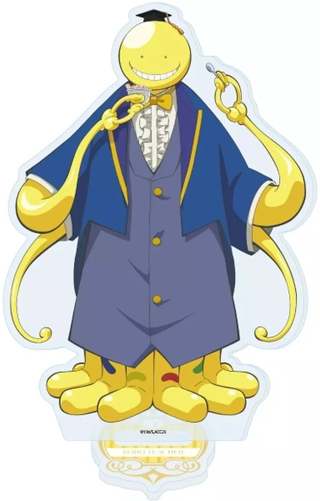 アクリルスタンド・アクリルパネル　01.殺せんせー(遊園地ver.) 描き下ろしイラスト アクリルスタンド 「TVアニメ 暗殺教室」