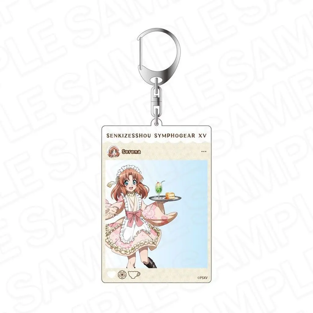 セレナ・カデンツァヴナ・イヴ SNS風アクリル レトロカフェver. 「戦姫絶唱シンフォギアXV」