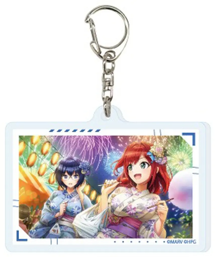 咲宮入華＆都条みちる 「ドルフィンウェーブ アクリル 12.A (公式イラスト)」