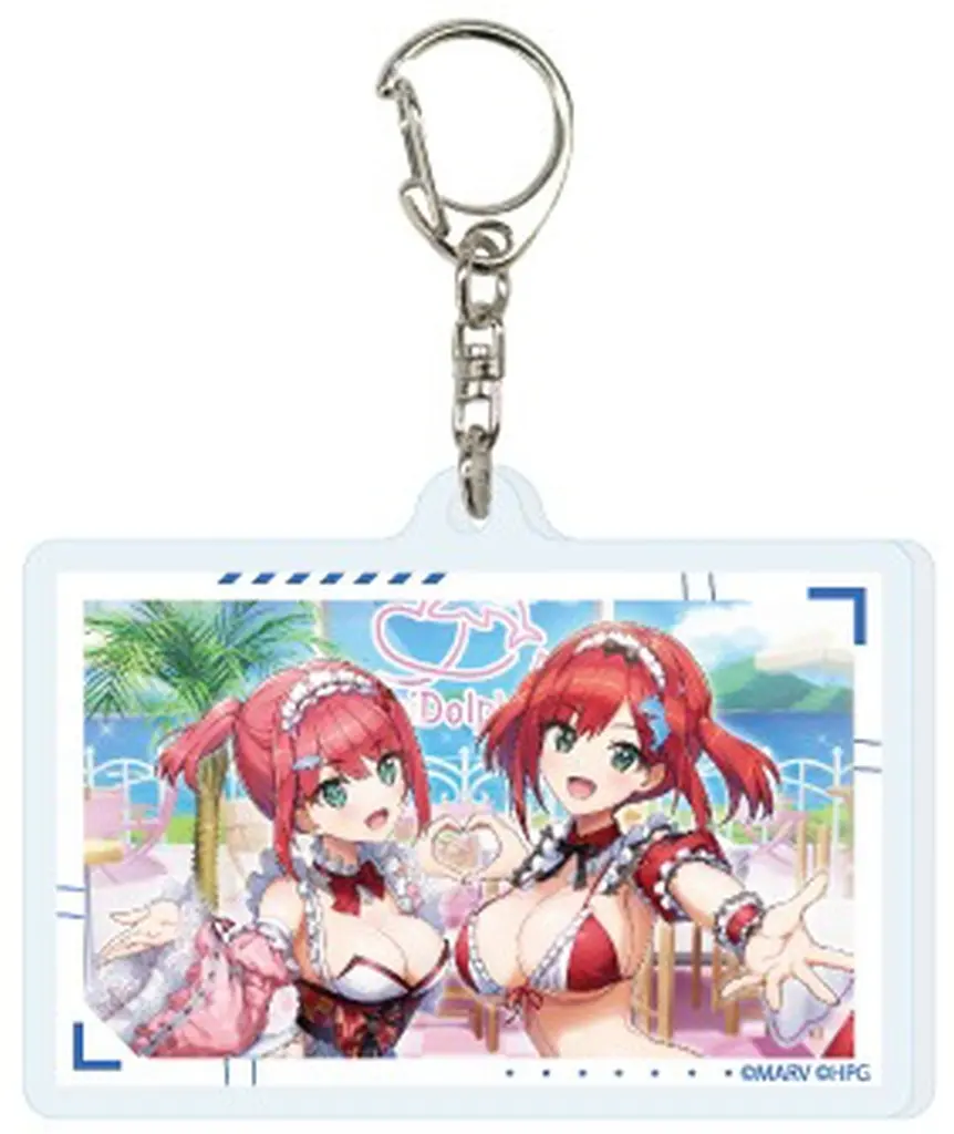 咲宮小針＆咲宮入華 「ドルフィンウェーブ アクリル 13.B (公式イラスト)」