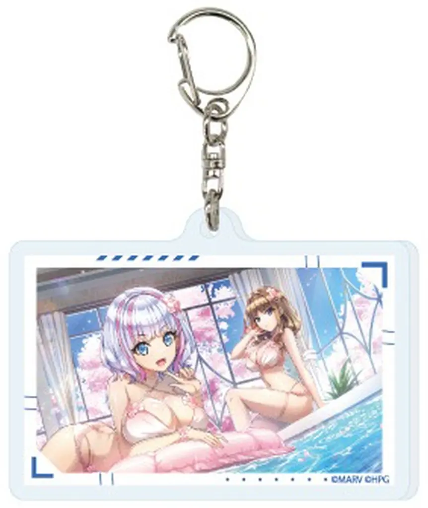 久々利トモ＆住乃絵紫苑 「ドルフィンウェーブ アクリル 13.B (公式イラスト)」