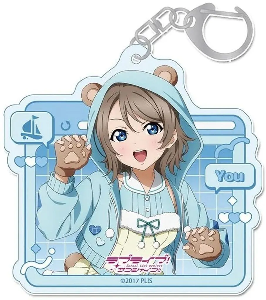 渡辺曜 描き下ろし アクリル アニマル衣装 「ラブライブ!サンシャイン!!」