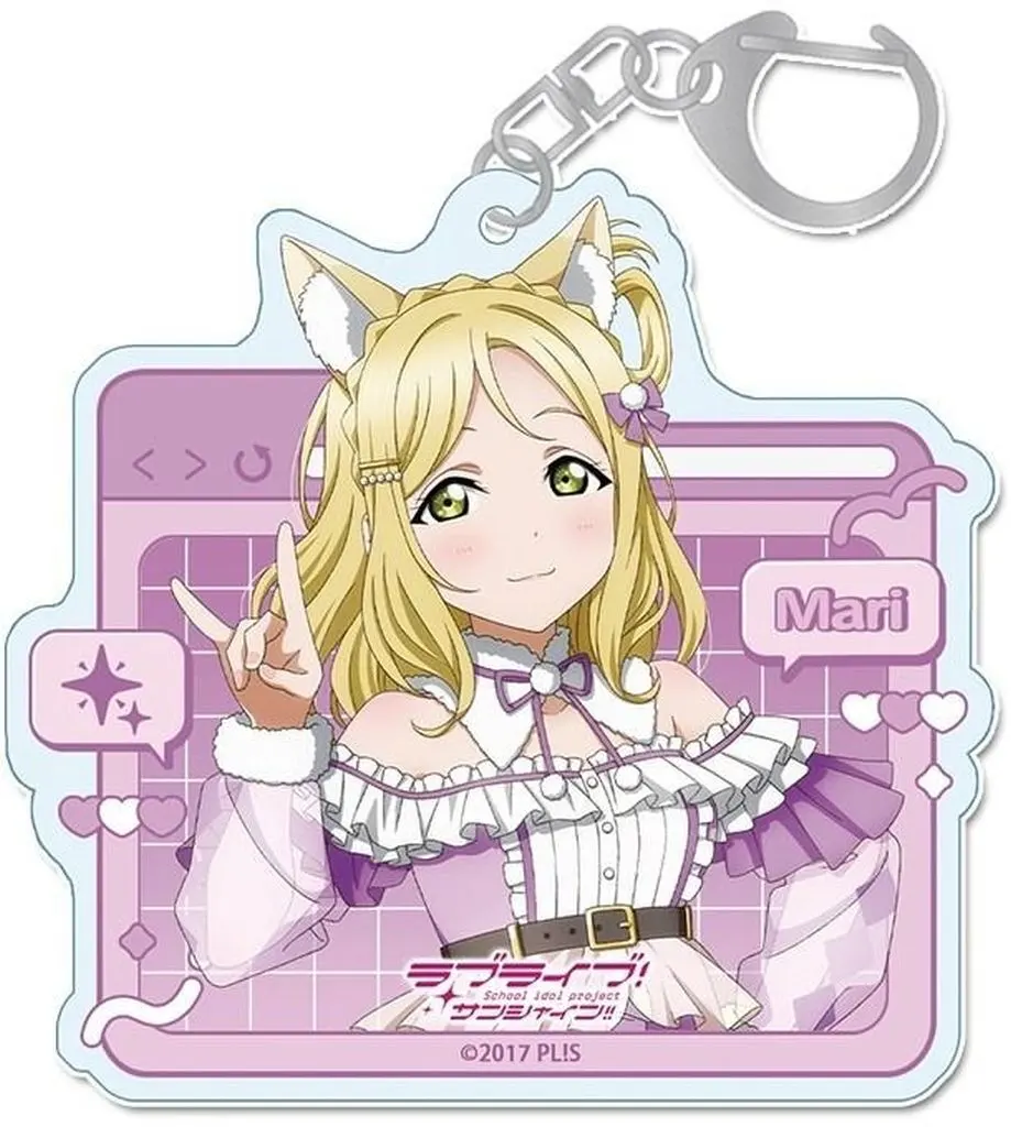 小原鞠莉 描き下ろし アクリル アニマル衣装 「ラブライブ!サンシャイン!!」
