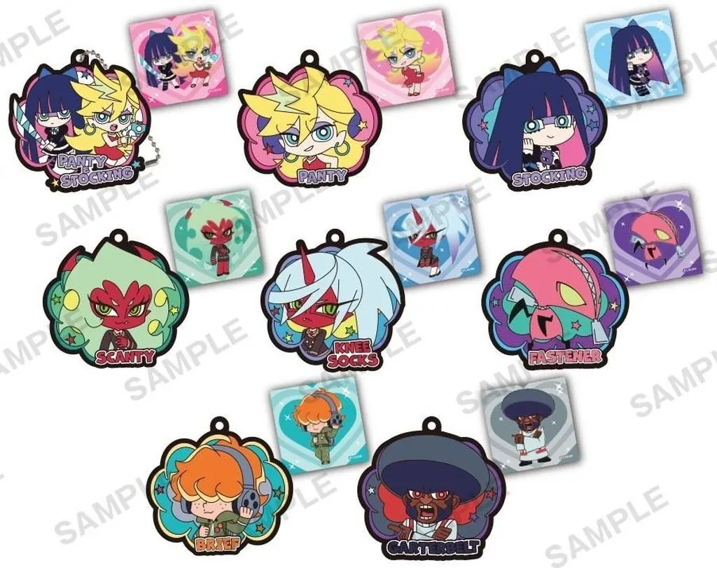 全8種セット 「New PANTY ＆ STOCKING with GARTERBELT ラバーArt BOXver. 」