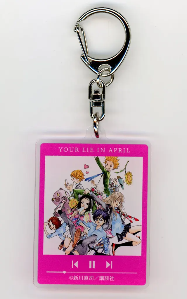 集合(学生) 「四月は君の嘘 POP UP SHOP in AMNIBUS STORE -white- トレーディングアクリル」