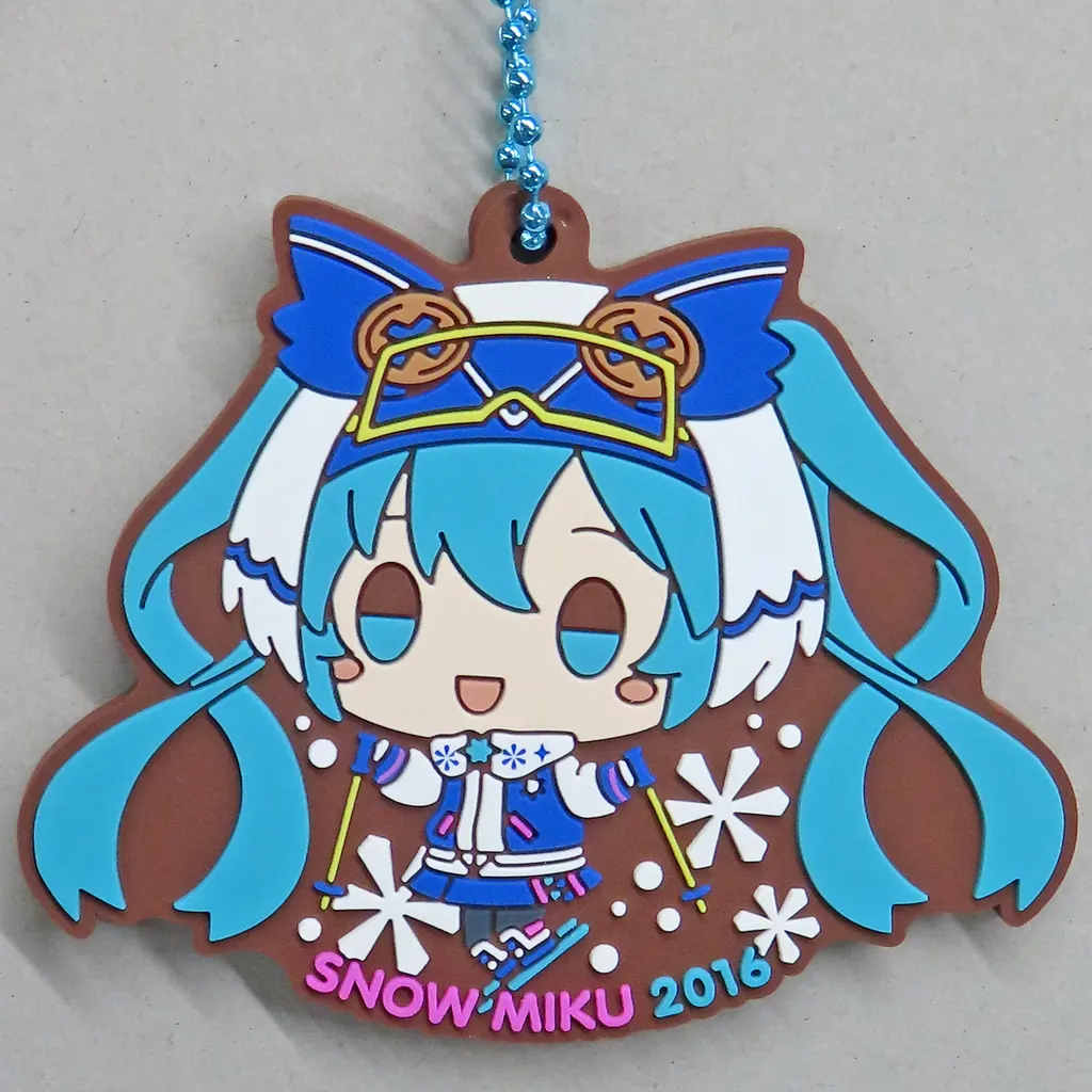 雪ミク 2016 雪ミクオールスターズ ラバーチャーム 「一番くじ 雪ミク ～SNOW MIKU ALL STARS～」 R賞