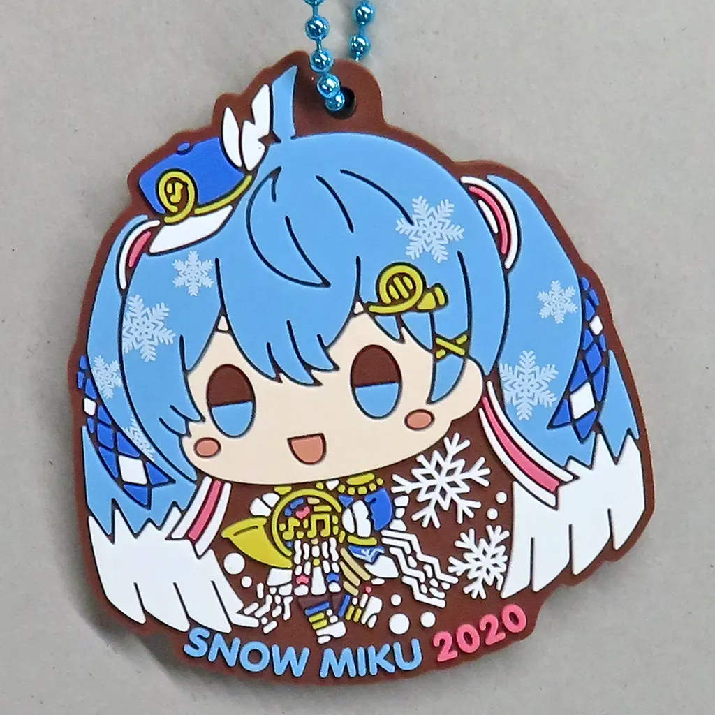 雪ミク 2020 雪ミクオールスターズ ラバーチャーム 「一番くじ 雪ミク ～SNOW MIKU ALL STARS～」 R賞