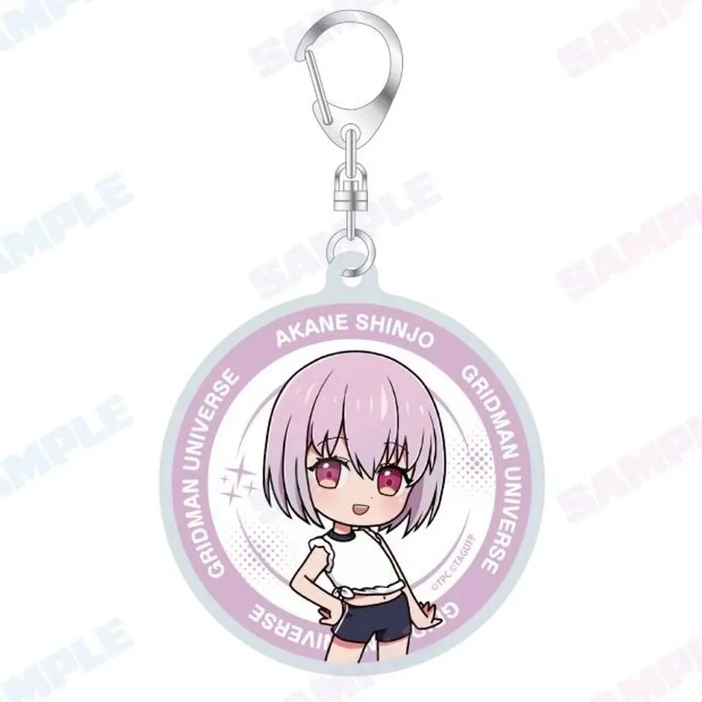新条アカネ(描き下ろし体操服Ver./ミニキャラ) アクリル 「グリッドマンユニバース POP UP SHOP in 新宿マルイ メン」