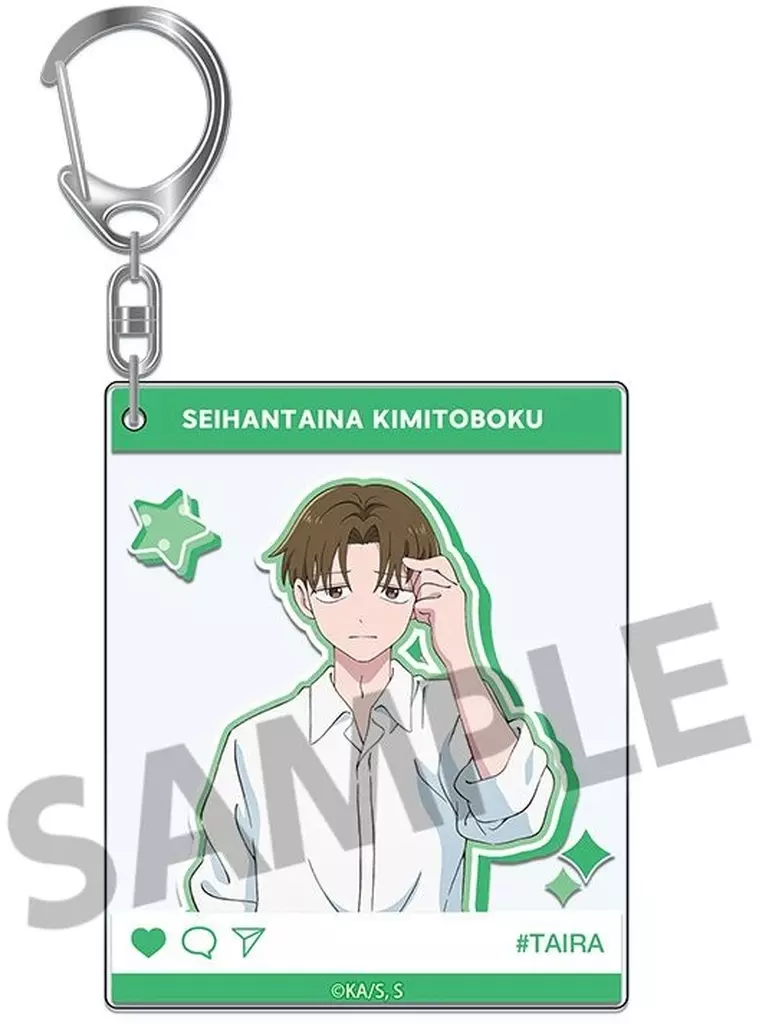 平 アクリル 「正反対な君と僕」