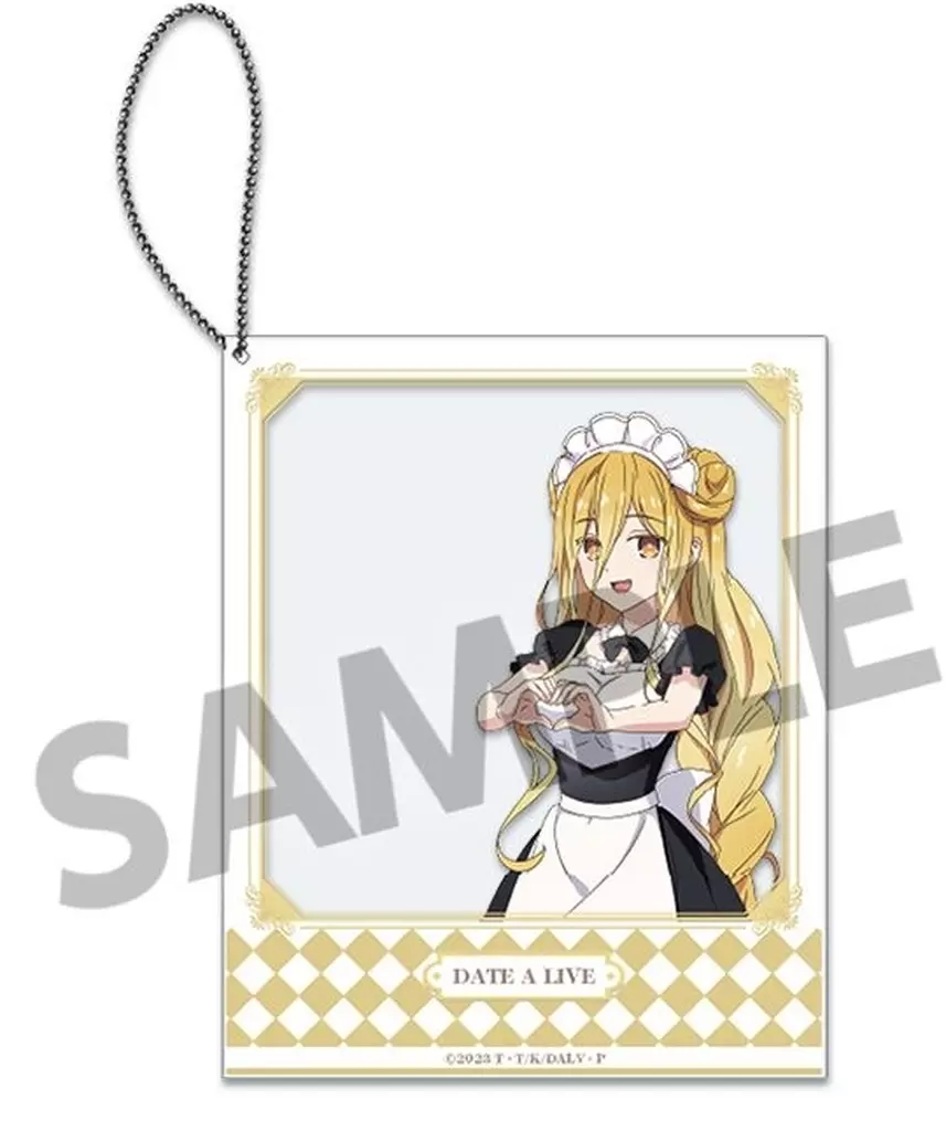 星宮六喰 描き下ろしポラロイド風アクリル メイド ver. 「デート・ア・ライブV」