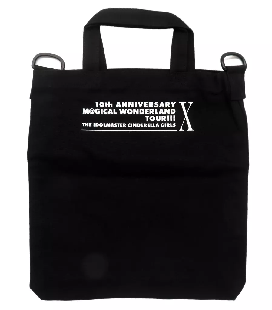 ロゴ 公式トートバッグ 「THE IDOLM＠STER CINDERELLA GIRLS 10th ANNIVERSARY M＠GICAL WONDERLAND TOUR!!!」