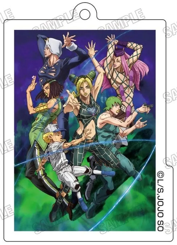 集合B アクリル「アニメ ジョジョの奇妙な冒険 第六部 ストーンオーシャン」
