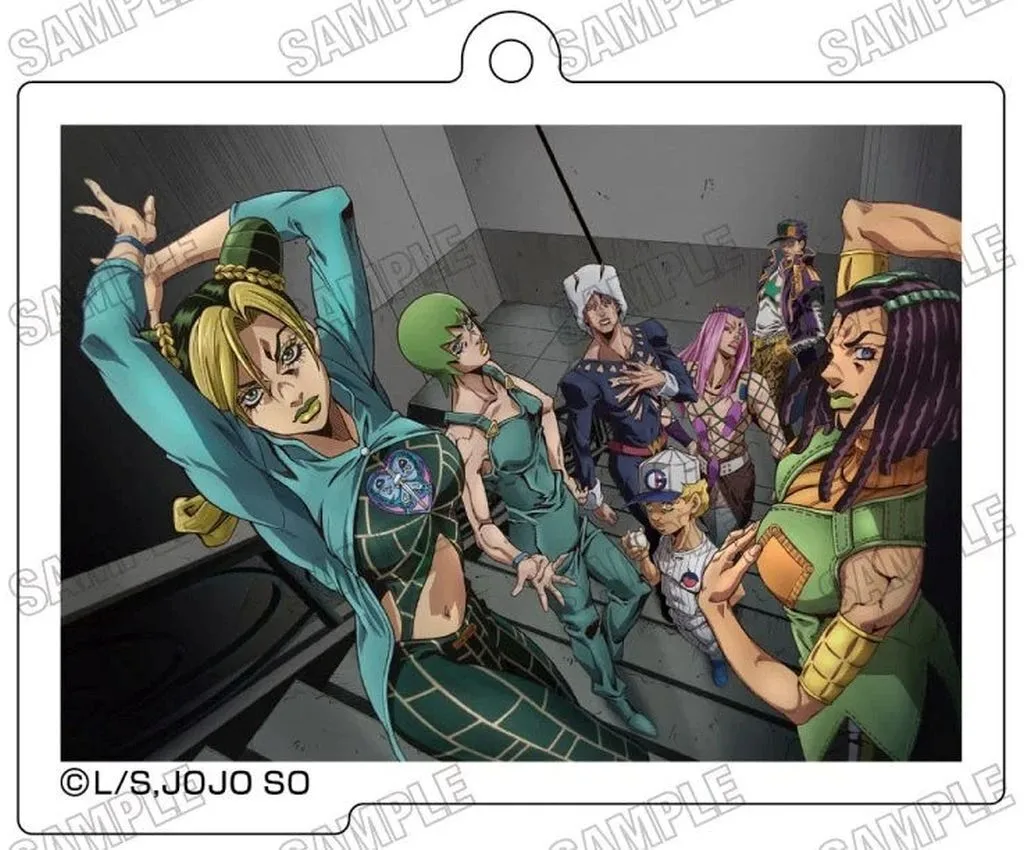 集合A アクリル「アニメ ジョジョの奇妙な冒険 第六部 ストーンオーシャン」