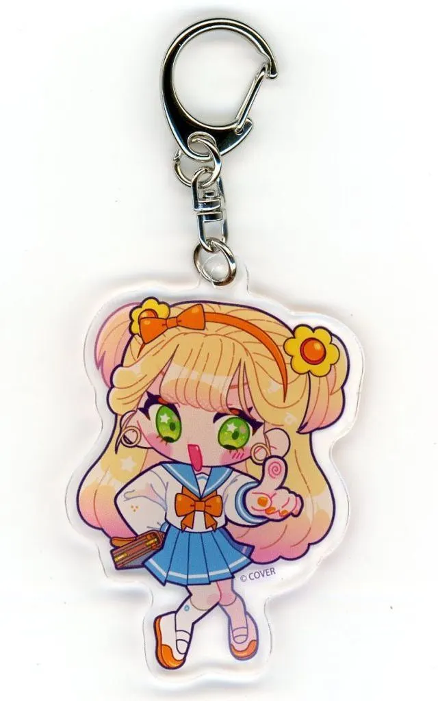 桃鈴ねね 「バーチャルYoutuber ホロライブ ホロツリねぽらぼ POP-UP SHOP＆CAFE in ツリービレッジ トレーディングアクリル セーラー服ver.」