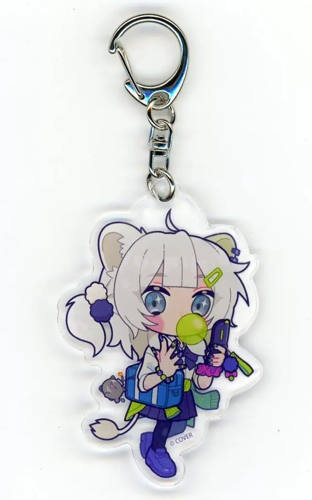 獅白ぼたん 「バーチャルYoutuber ホロライブ ホロツリねぽらぼ POP-UP SHOP＆CAFE in ツリービレッジ トレーディングアクリル ギャルver.」