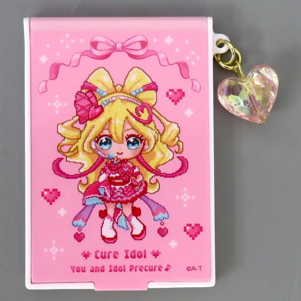 キュアアイドル 「キミとアイドルプリキュア♪ ドットアート ハートビーズ付きミニミラー」