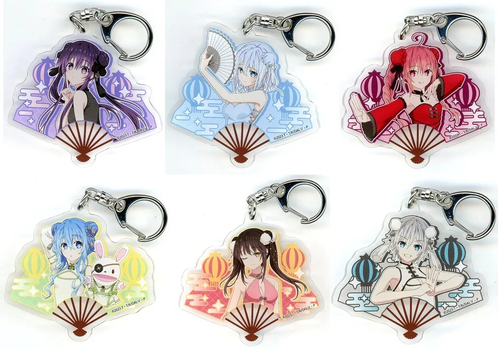 全6種セット 「アニメ デート・ア・ライブV POP UP SHOP in ChinaTown80Hall アクリル 02/(描き下ろしイラスト)」