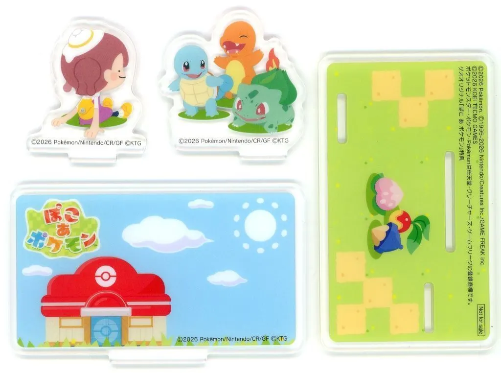 集合 アクリルジオラマ 「Switch2ソフト ぽこ あ ポケモン」 ゲオ購入特典_image