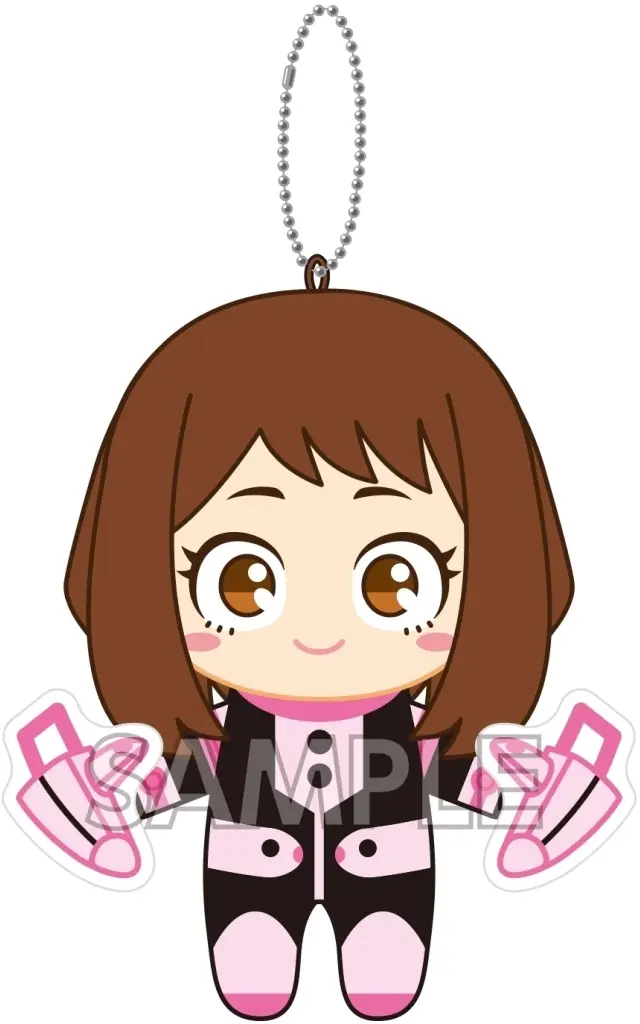 ぬいぐるみマスコット・ぬいぐるみバッジ　麗日お茶子 ぶるぶるずマスコット2 「僕のヒーローアカデミア」
