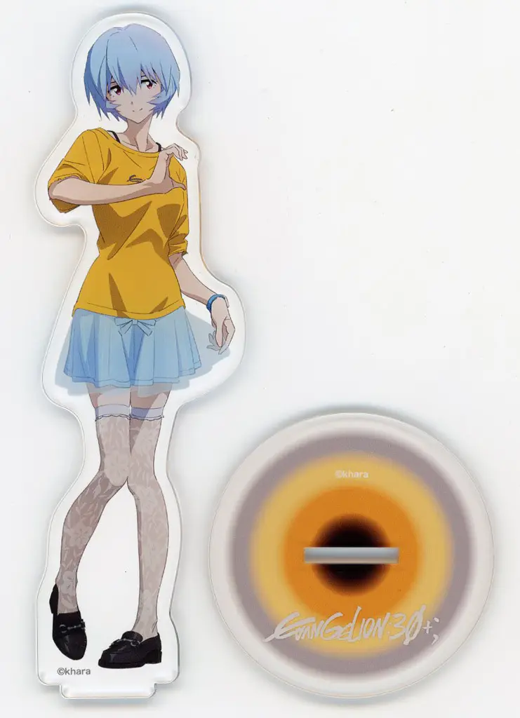 綾波レイ アクリルスタンド 「EVANGELION：30+； 30th ANNIVERSARY OF EVANGELION」_image