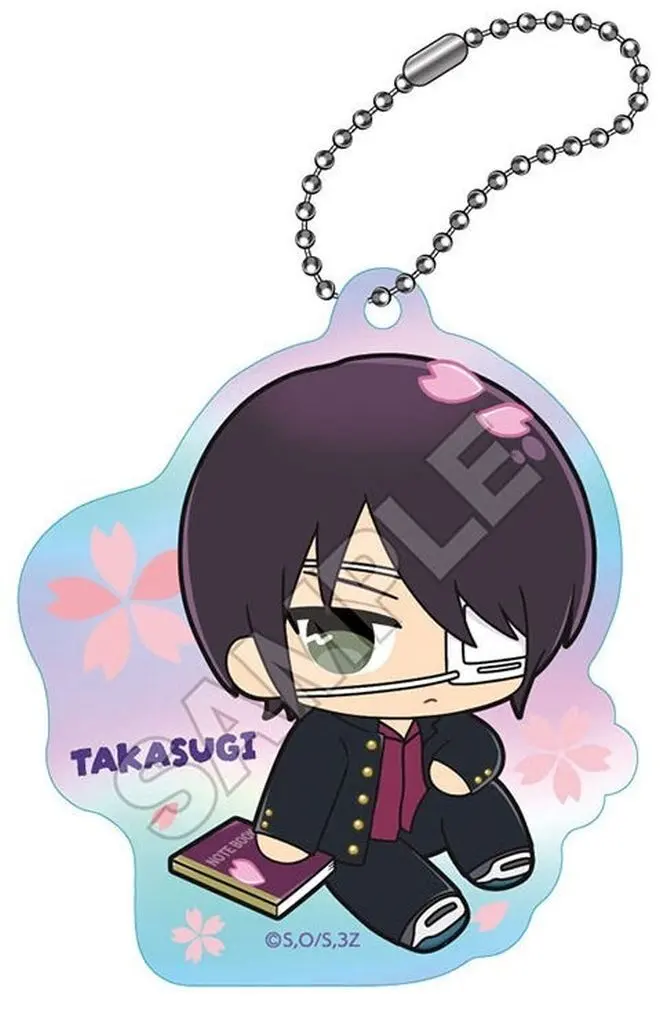 高杉晋助 ぬいぴ～すふれんず オーロラアクリルキーチェーン 「3年Z組銀八先生」