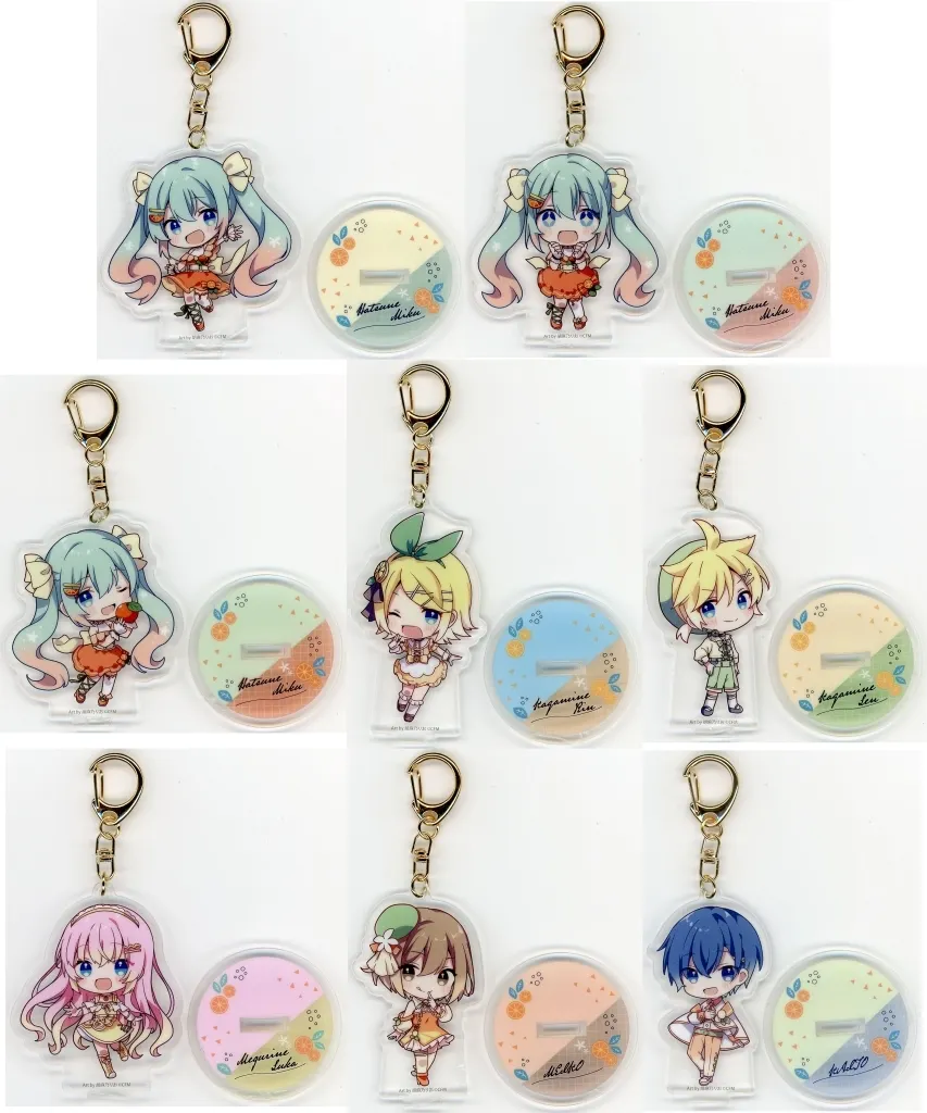 全8種セット アクリル 「フリューくじ 初音ミク Citrus MIKU」 F賞