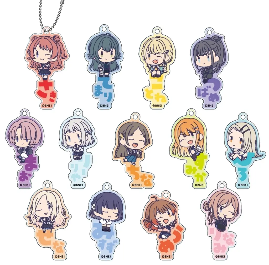 全13種セット 「学園アイドルマスター おなまえぴたんコ アクリル」