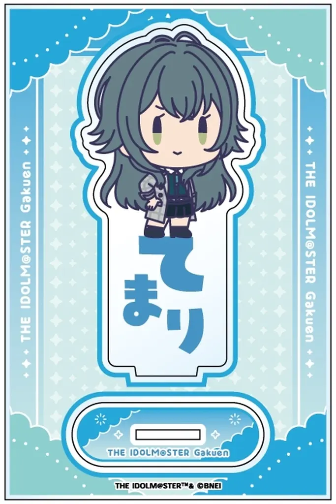 B.月村手毬 おなまえぴたんコ アクリルスタンド 「学園アイドルマスター」