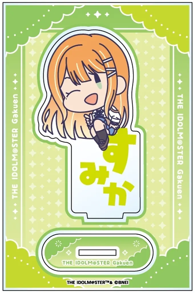 H.紫雲清夏 おなまえぴたんコ アクリルスタンド 「学園アイドルマスター」