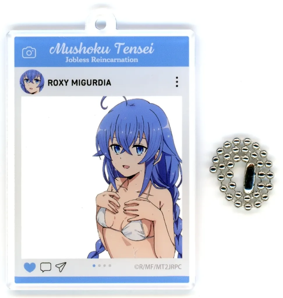 ロキシー・ミグルディアA SNS風アクリル 「DMMスクラッチ! TVアニメ 無職転生II ～異世界行ったら本気だす～ ロキシーピックアップ スクラッチ」 C-1賞