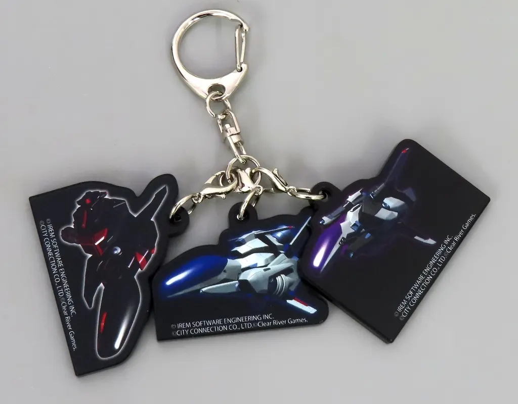 集合 Rシリーズ3連アクリルチャーム 「PS5/Switchソフト R-Type Delta： HD Boosted ファミ通DXパック 3Dクリスタルセット」 同梱特典