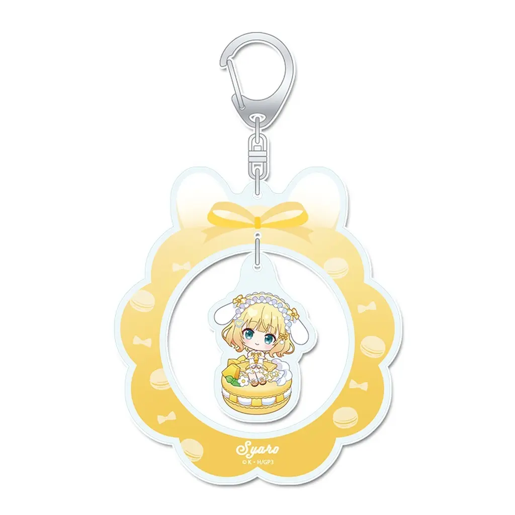 シャロ(マカロンver.) ぷちちょこ ゆらゆらアクリル 「ご注文はうさぎですか? BLOOM」