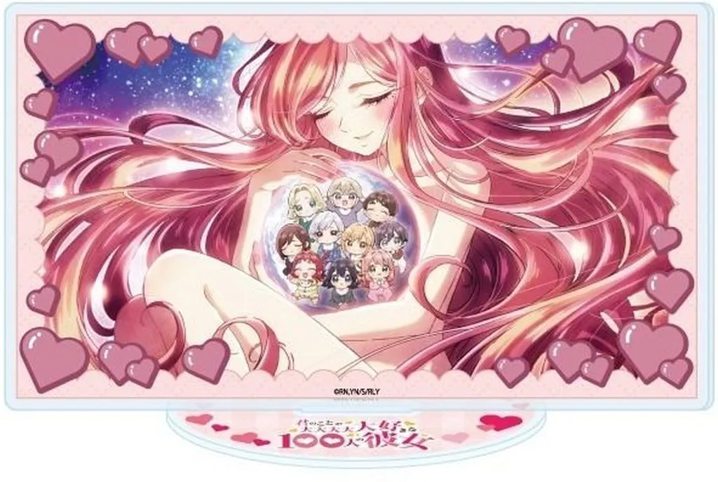 4.花園羽々里(場面写イラスト) アクリルスタンド 「君のことが大大大大大好きな100人の彼女」_image