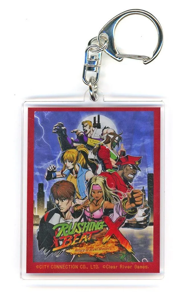 集合 アクリル 「PS5/Switch2ソフト RUSHING BEAT X： Return Of Brawl Brothers」 浅草マッハ購入特典